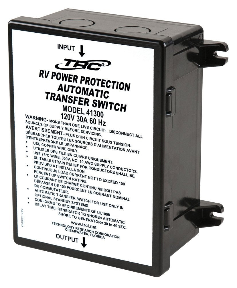 Technology Research 41300 30 Amp Transfer Switch