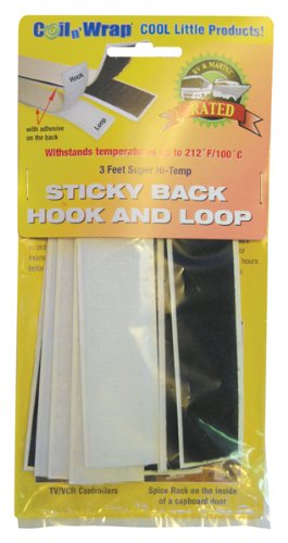 AP Products 006-71 Coil n' Wrap High Temp Sticky Back Hook and Loop