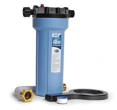 Camco 40631 Evo Spun Polypropylene KDFR/GAC Water Filter Kit