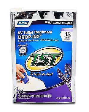 Camco 41559 TST Lavender Holding Tank Drop-in Treatment - 15pk