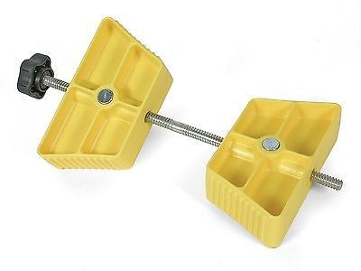 Camco 44622 Wheel Stop 26" to 30" Yellow Trailer Tire Chock