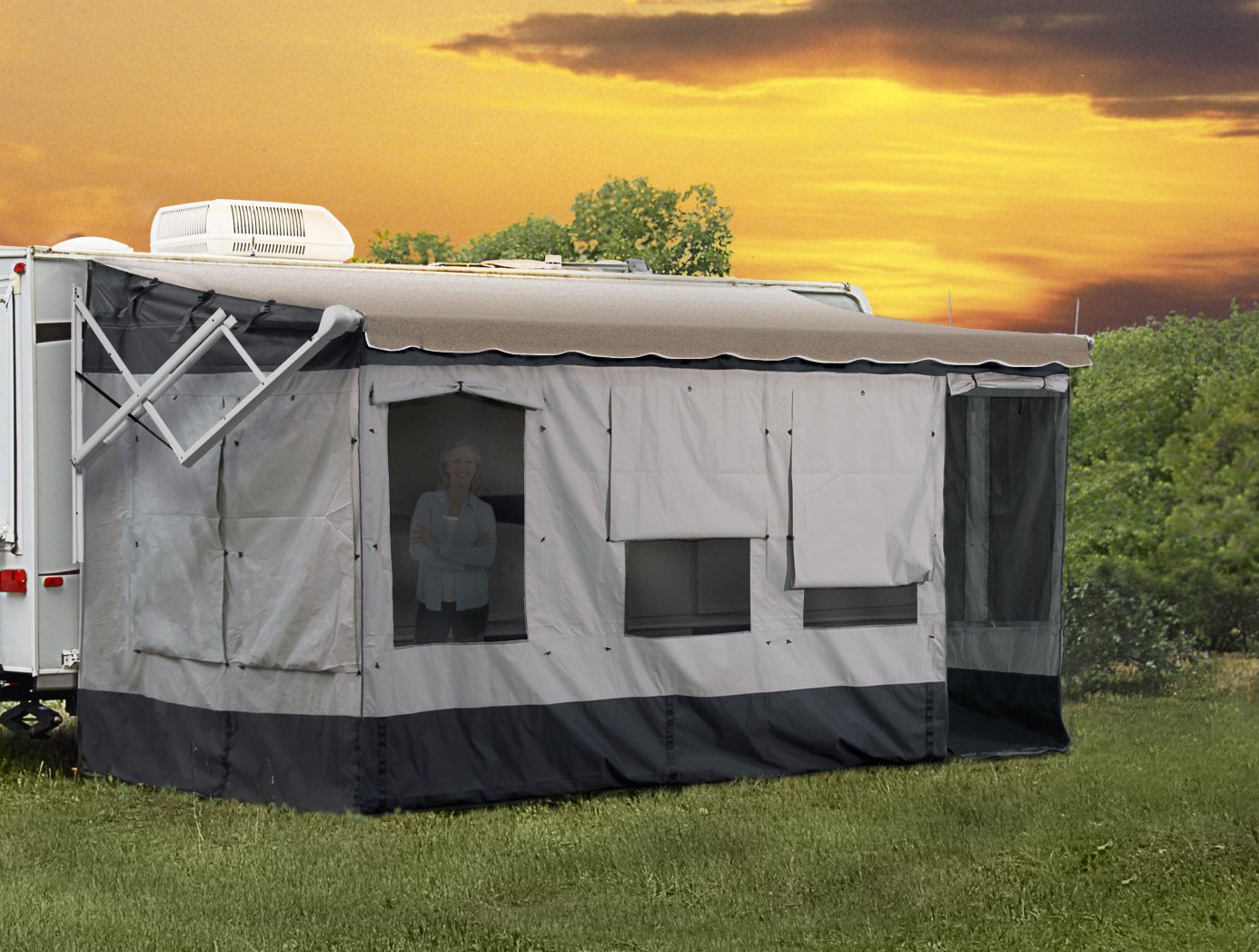 Carefree 291600 Vacation'r Screen Room for 16' to 17' Awning
