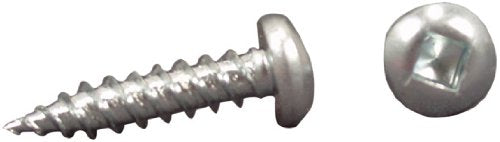 AP Products (012-PSQ500 8X3/4 8" x 3/4" Square Recess Pan Head Screw, (Pack of 500)