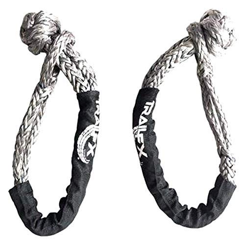 TFX RECOVERY WA043 Rope Shackle Pair - Blk -