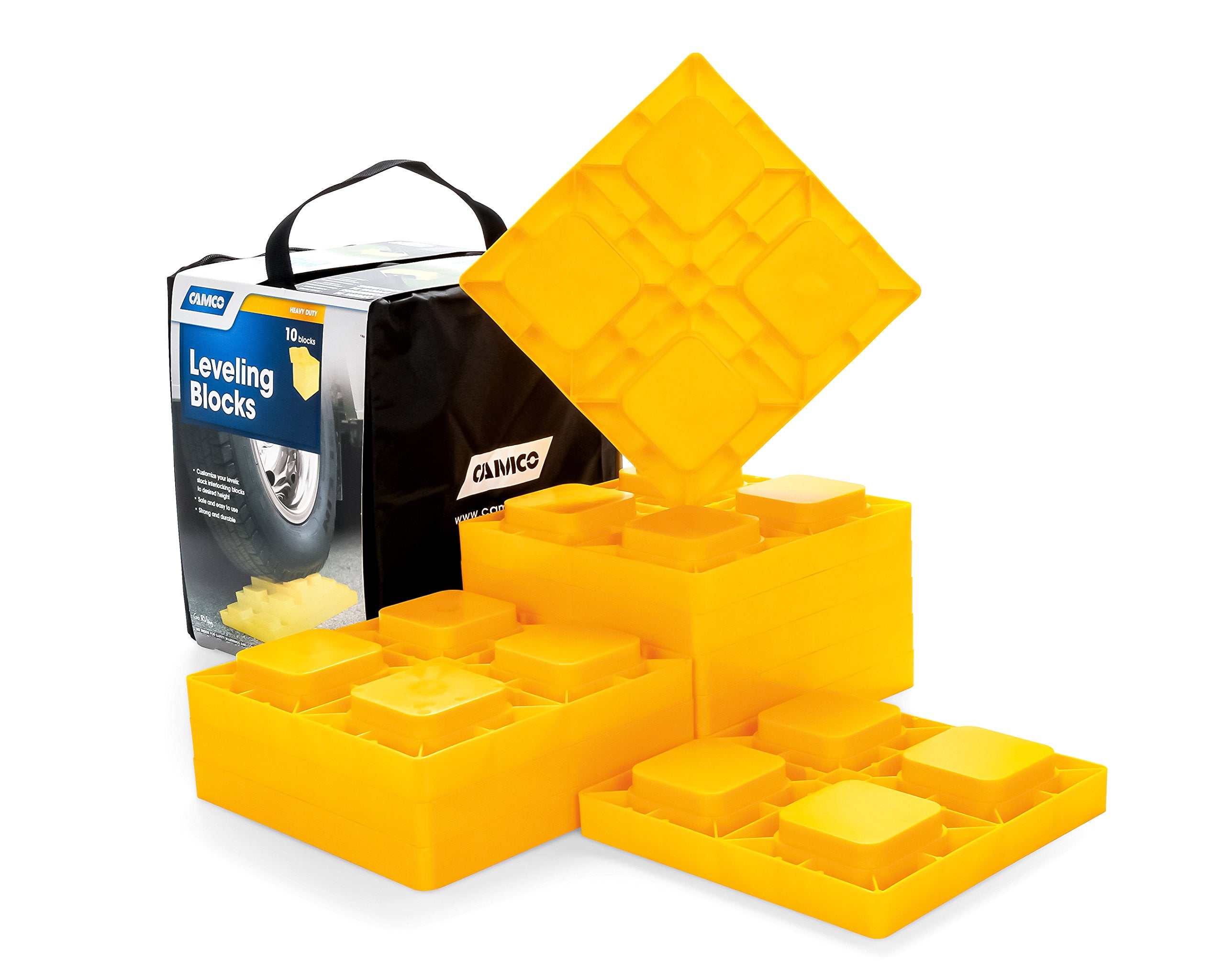 Camco | 44505 | Heavy Duty Leveling Block