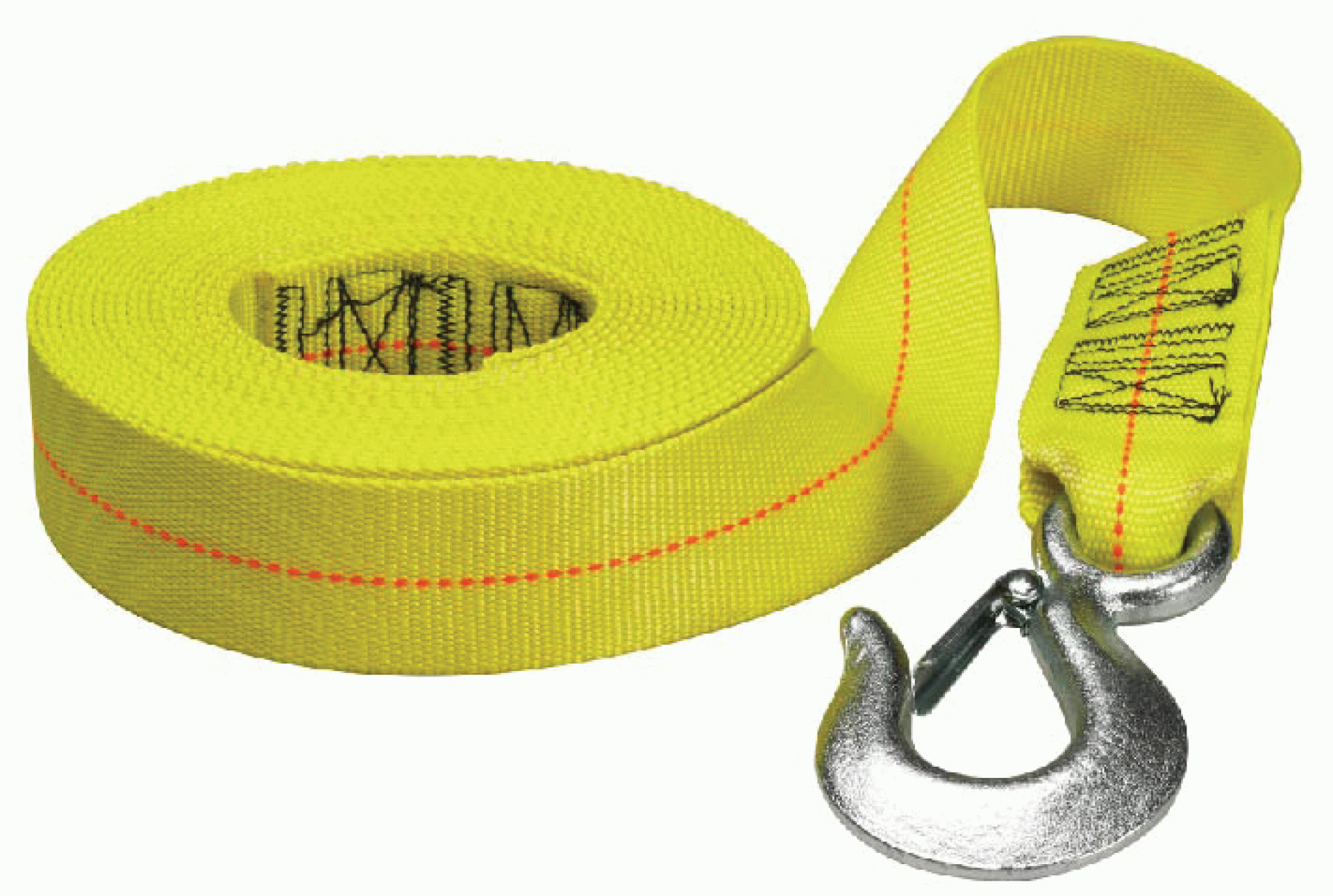 FULTON PERFORMANCE PRODUCTS | WS20HD0600 | STRAP WINCH AND HOOK - HEAVY DUTY 2" X 20'