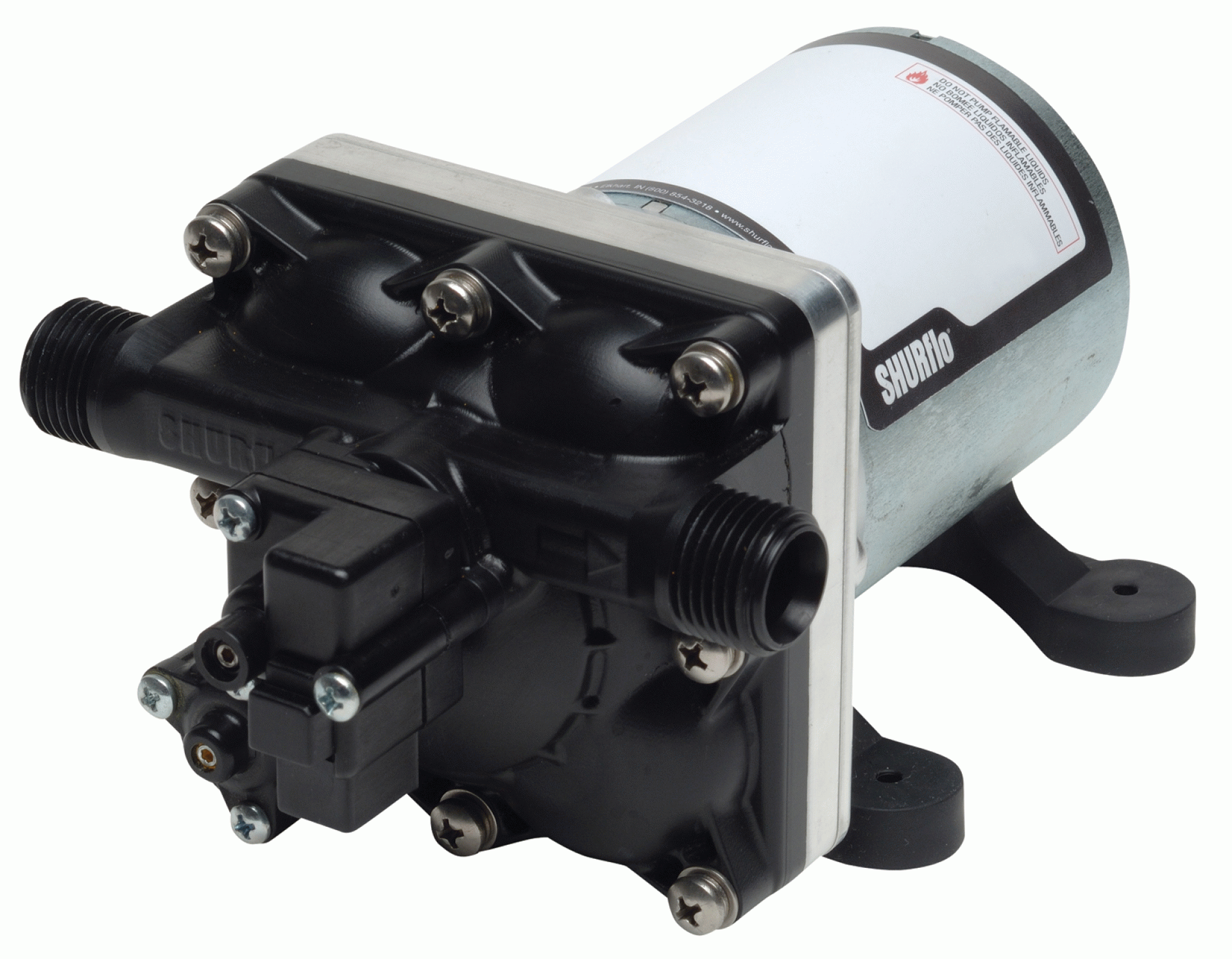 SHURFLO | 4008-101-E65 | Revolution Water Pump - 3.0 GPM 12V Standard