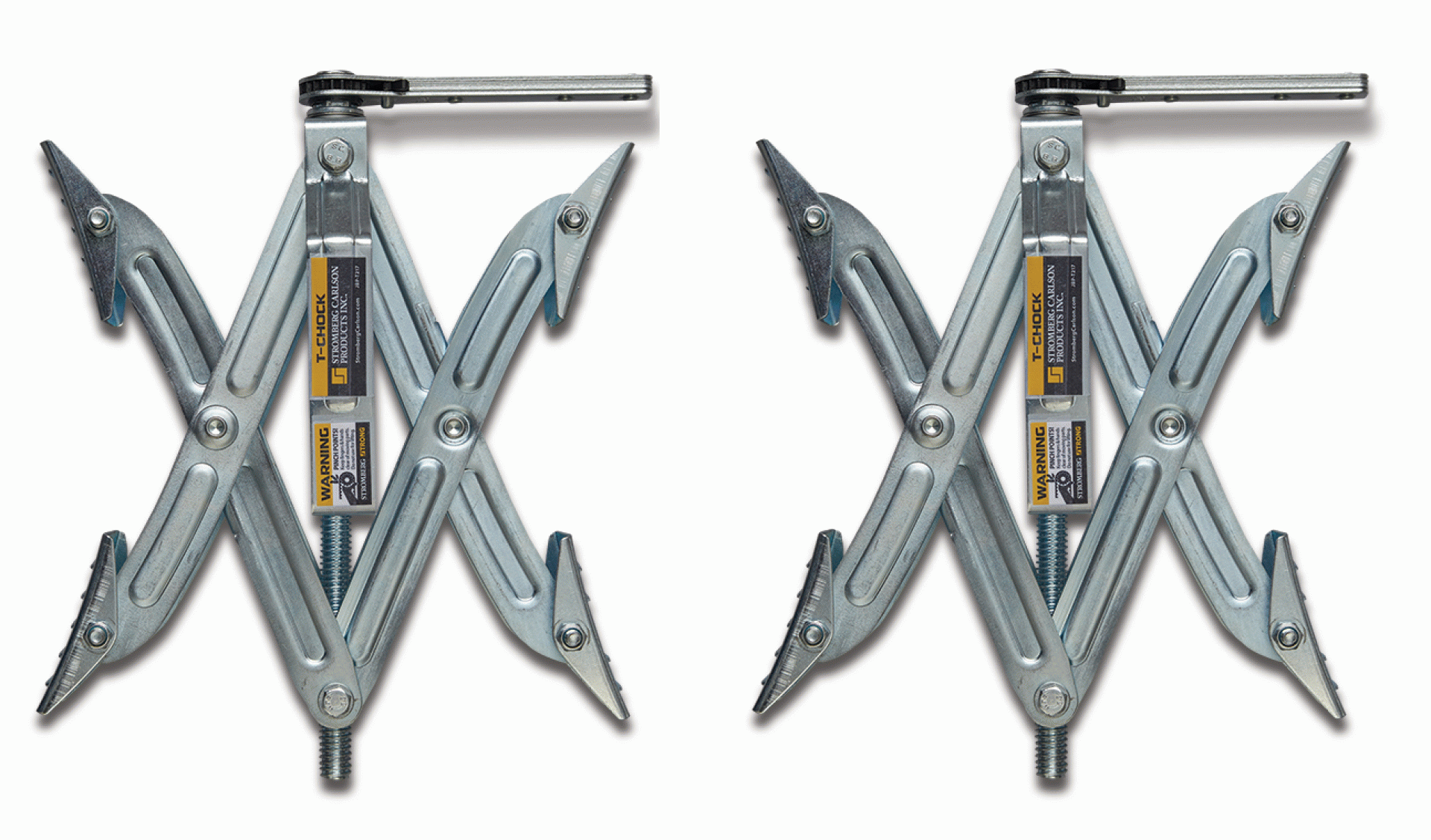 STROMBERG CARLSON PRODUC | JBP-T217.2 | T-Chock w/ Wrench - 2 Pack