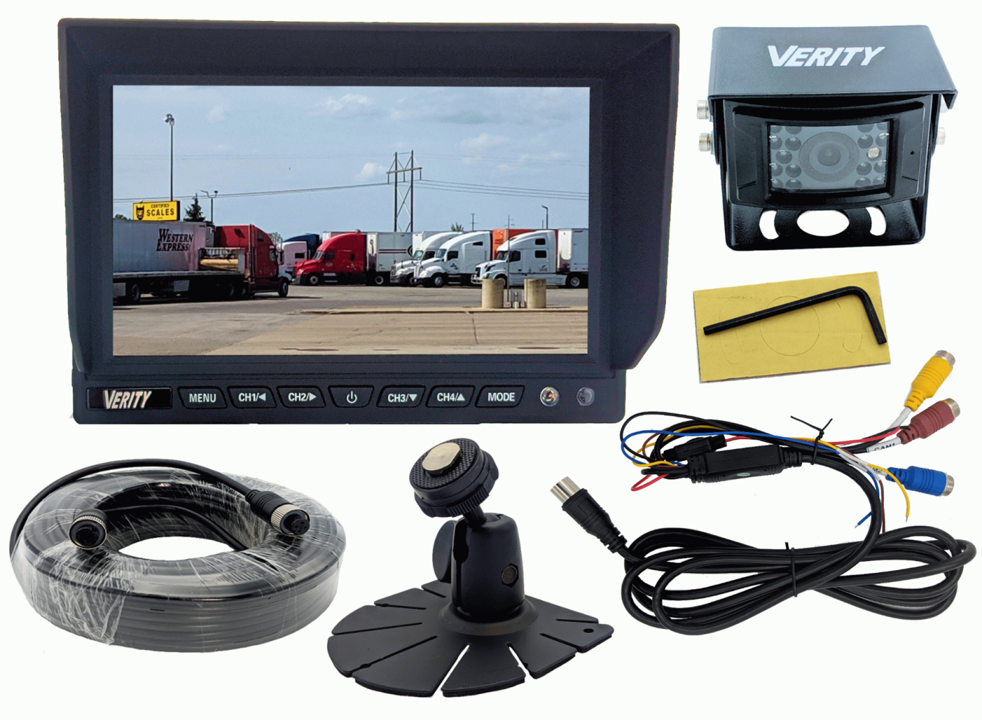 VERITY REAR VISION SYSTEMS | SM07S | REAR VISION OBSERVATION SYSTEM 7" LCD
