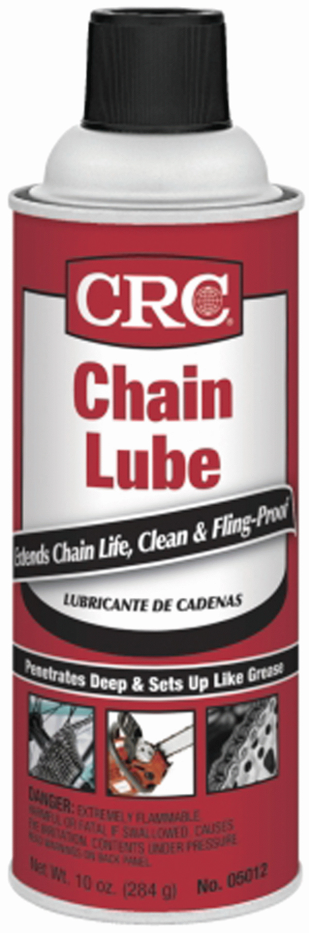 CRC CHEMICALS USA | 05012 | Chain Lube Aerosol - 10 Oz.