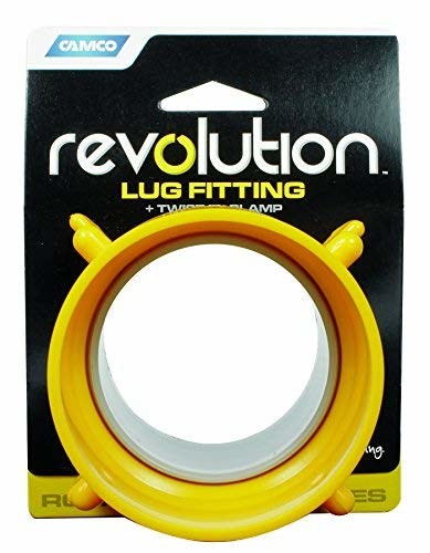 Camco 39491 Revolution 3" Vinyl Sewer Hose Lug Adapter with Clamp
