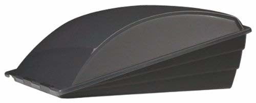 Camco 40711 Aero-flo 14" x 14" Black Vent Cover with Removable Lid