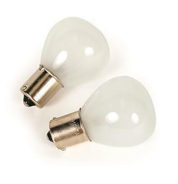 Camco 54787 1139IF Auto Exterior Frosted 12.8 Volt Bulb - 2pk