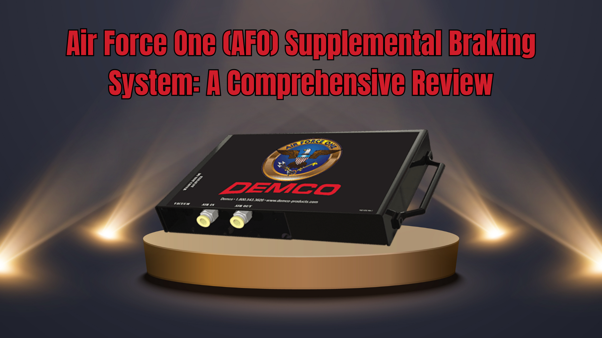 Air Force One (AFO) Supplemental Braking System: A Comprehensive Review