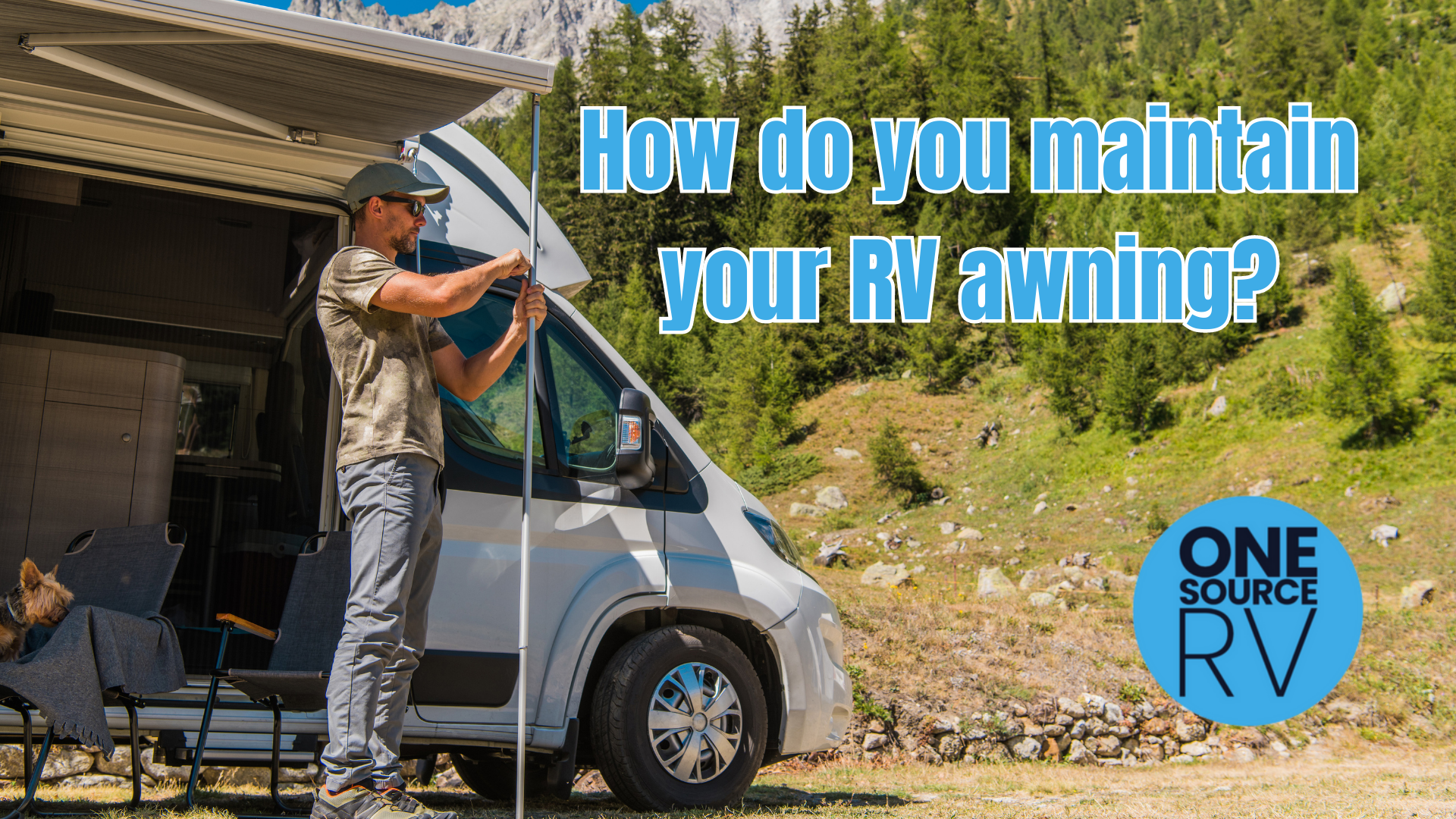 How do you maintain your RV awning?