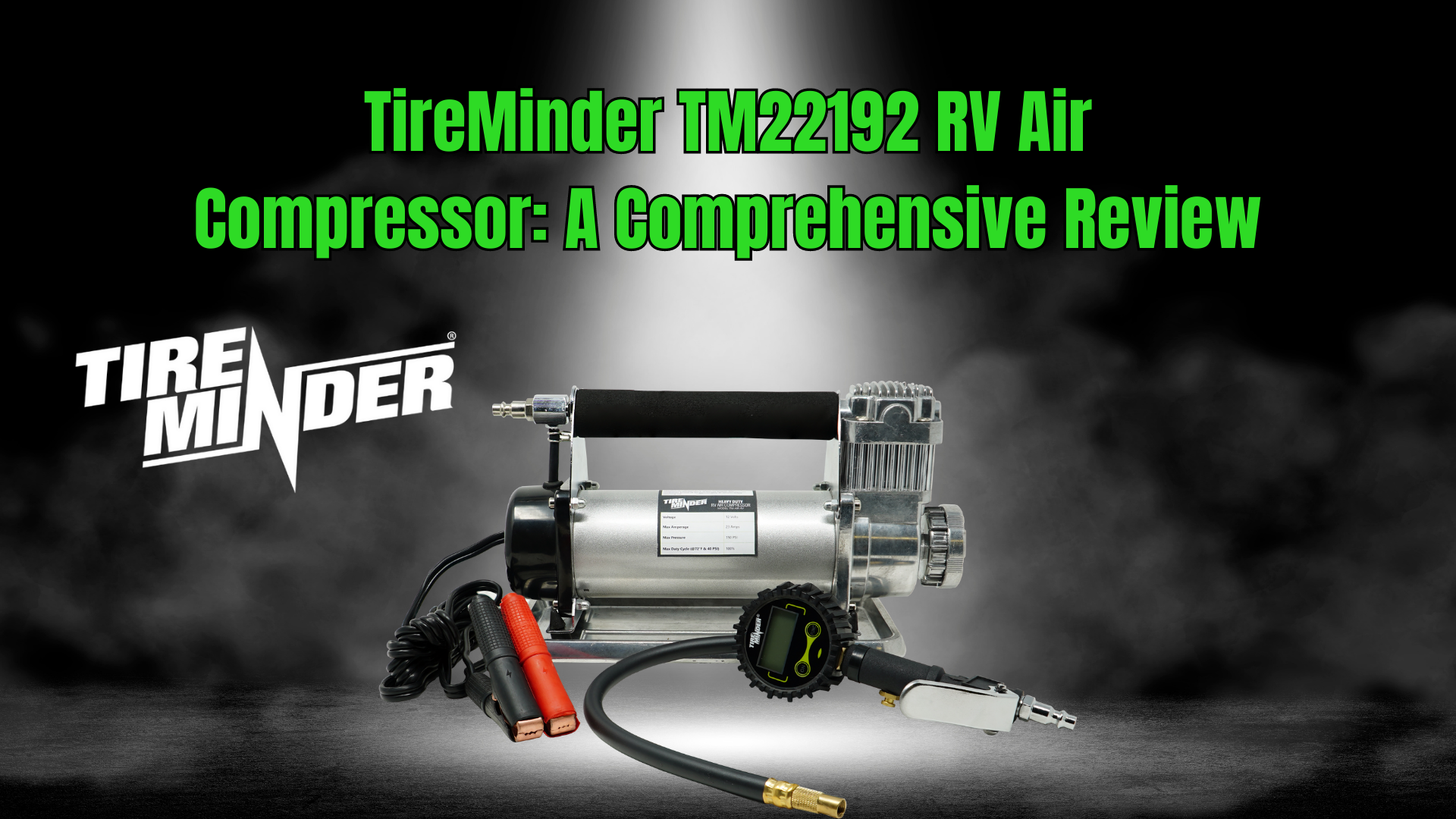 TireMinder TM22192 RV Air Compressor: A Comprehensive Review