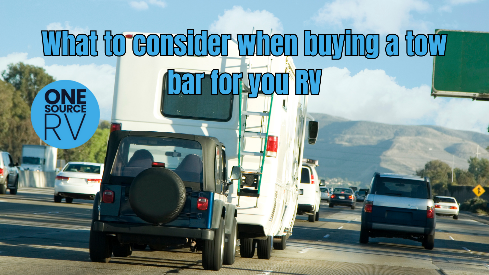 What to consider when buying a tow bar for you RV