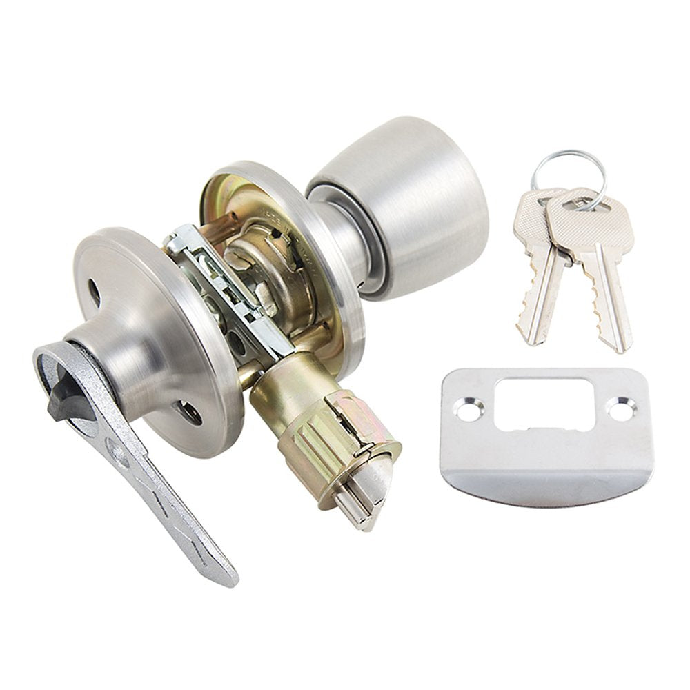 AP Products 013-235-SS Entrance Knob/Lever Lock Set - Stainless Steel