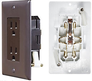 RV DESIGNER COLLECTION | S815 | Self-Contained Dual Outlet - Brown