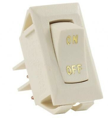JR Products 12611-5 Ivory Labeled On/Off Switch - 5pk