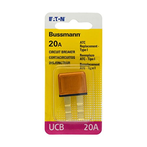 Bussmann (BP/UCB-20-RP) 20 Amp Type-I Universal Circuit Breaker