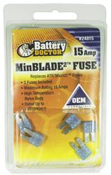 WIRTHCO ENGINEERING Inc 940700010 24815 Fuse Minblade 15A 5-Pack