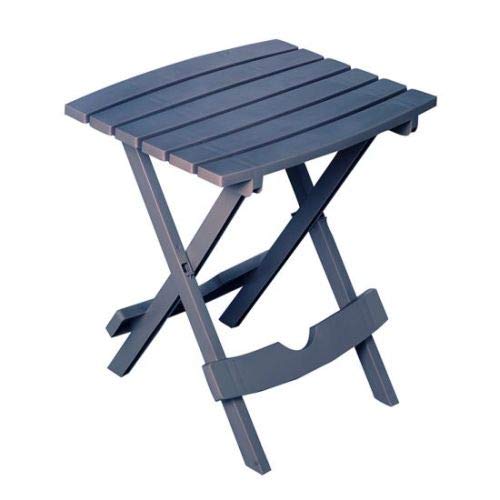 Adams Manufacturing 8510-94-3901 Quick-Fold Side Table, Bluestone