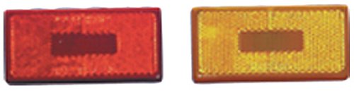 Fasteners Unlimited 003-56 Red Rectangular Clearance Light