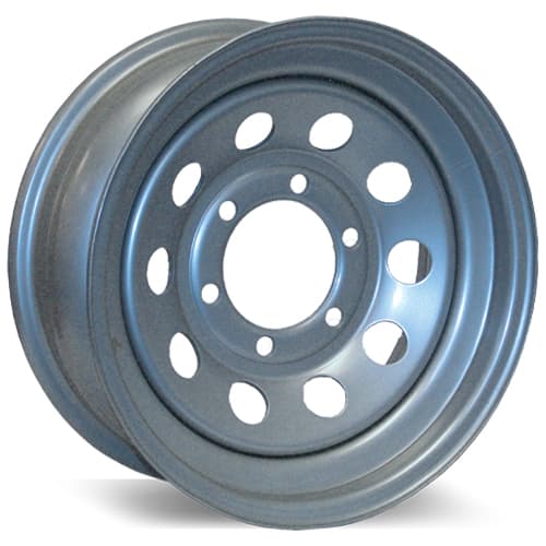 Americana Tire and Wheel | 20539 | 15X6 MOD 6H-5.5 SILVER Trailer Wheel