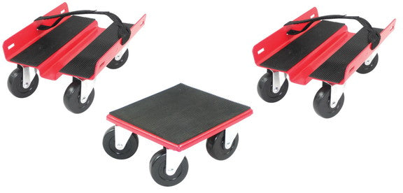 Extreme Max | 5800.2000 | Economy Snowmobile Dolly System - Red