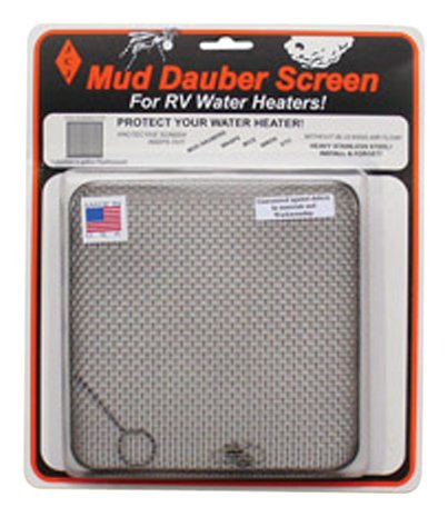 JCJ W-600 Mud Dauber Screen for RV Water Heater