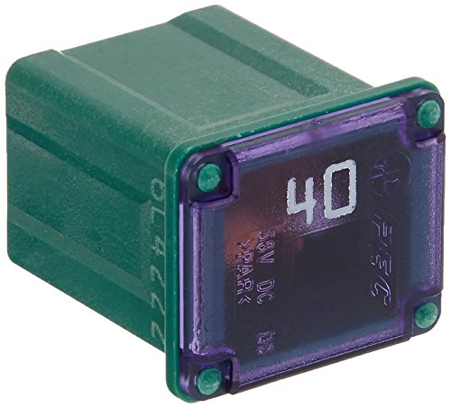 Bussmann FMX-40LP 40 Amp Low Profile Female Maxi Fuse, Green, 32Vdc, One Per Polybag (1-Pack)