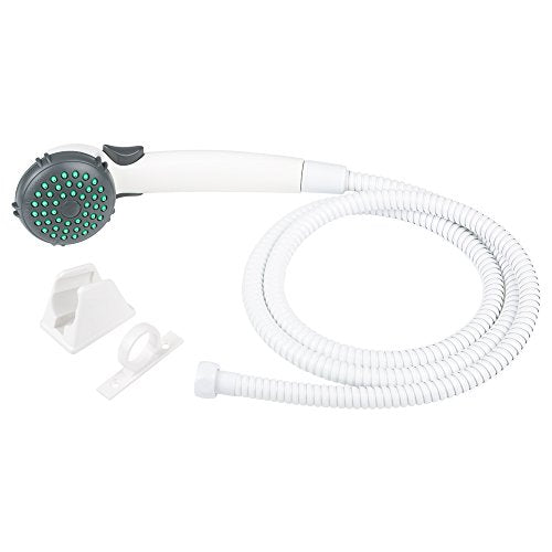 Dura Faucet DF-SA400K-WT RV Hand Held Shower Head and Hose Kit (Wht)