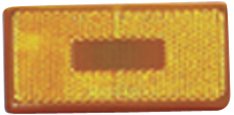 Fasteners Unlimited 89-181A Amber Rectangular  Lens