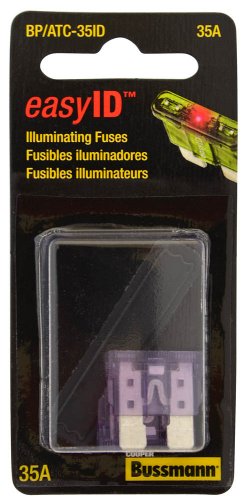 Bussmann BP/ATC-35ID easyID Illuminating Blade Fuse, (Pack of 2)