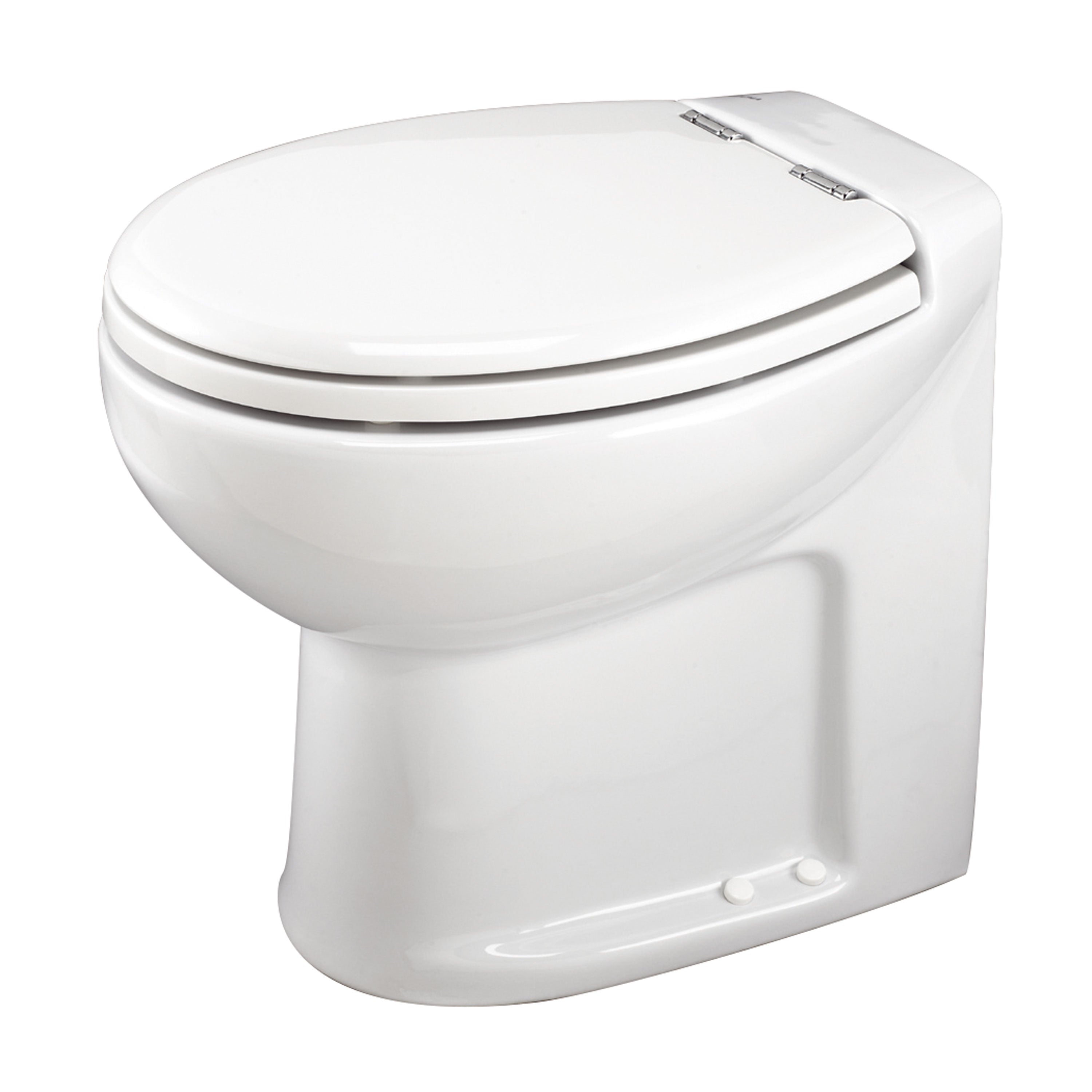 Thetford 38046 Tecma Silence Plus 1 Mode, 12V Toilet with Water Pump - High Profile, White