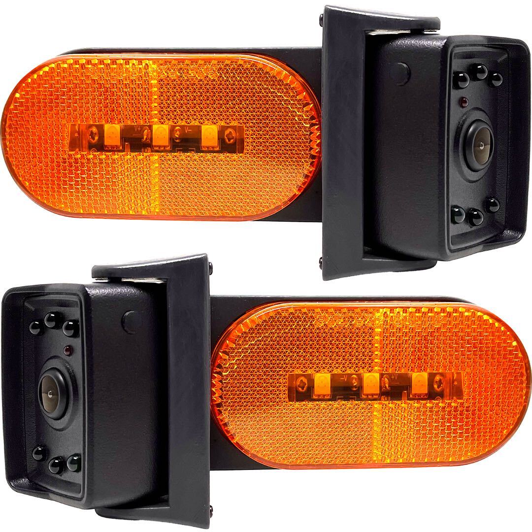 Brandmotion AHDS-7812 Wireless HD Side Marker Light Cameras - Left and