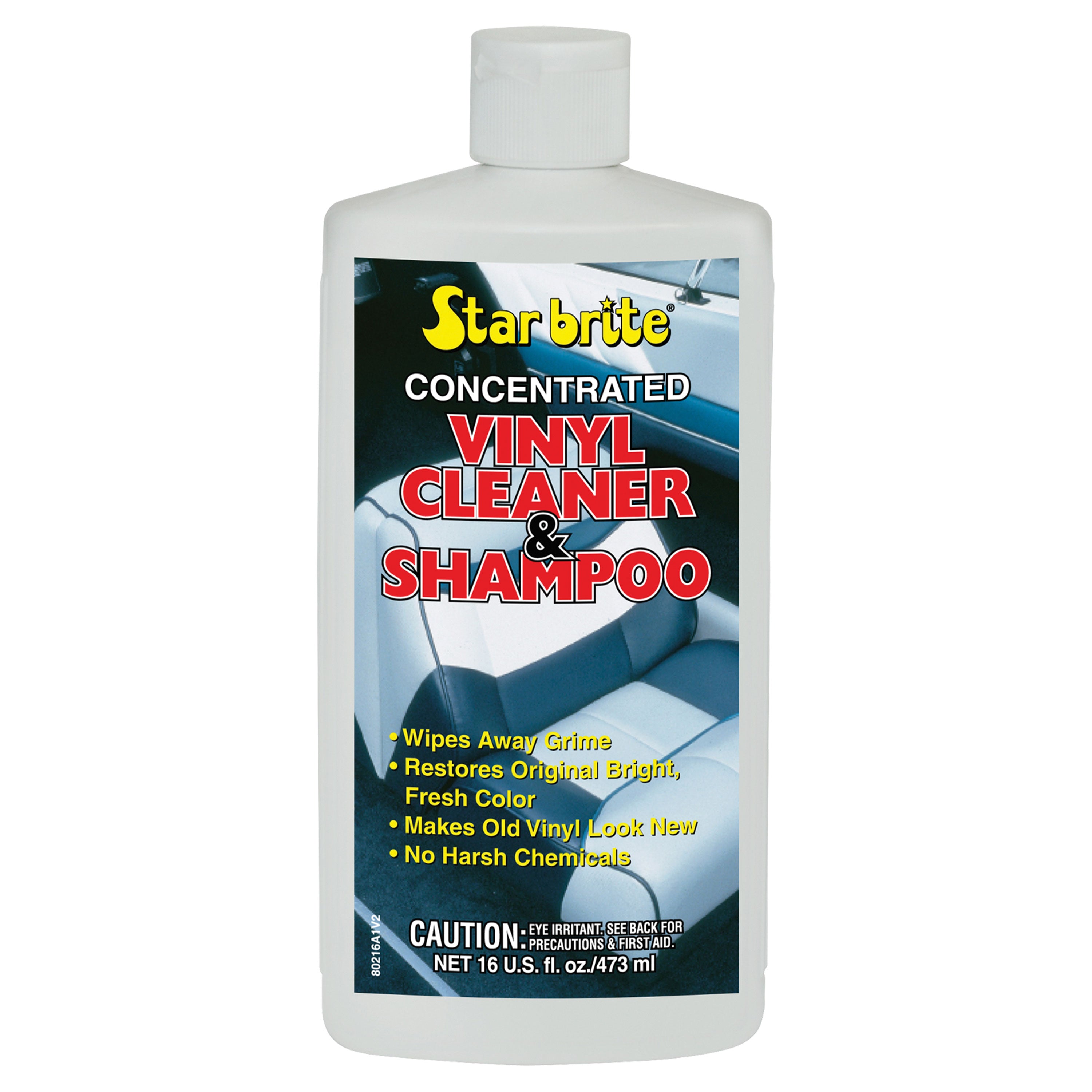 Star brite 080216P Concentrated Vinyl Cleaner and Shampoo - 16 oz