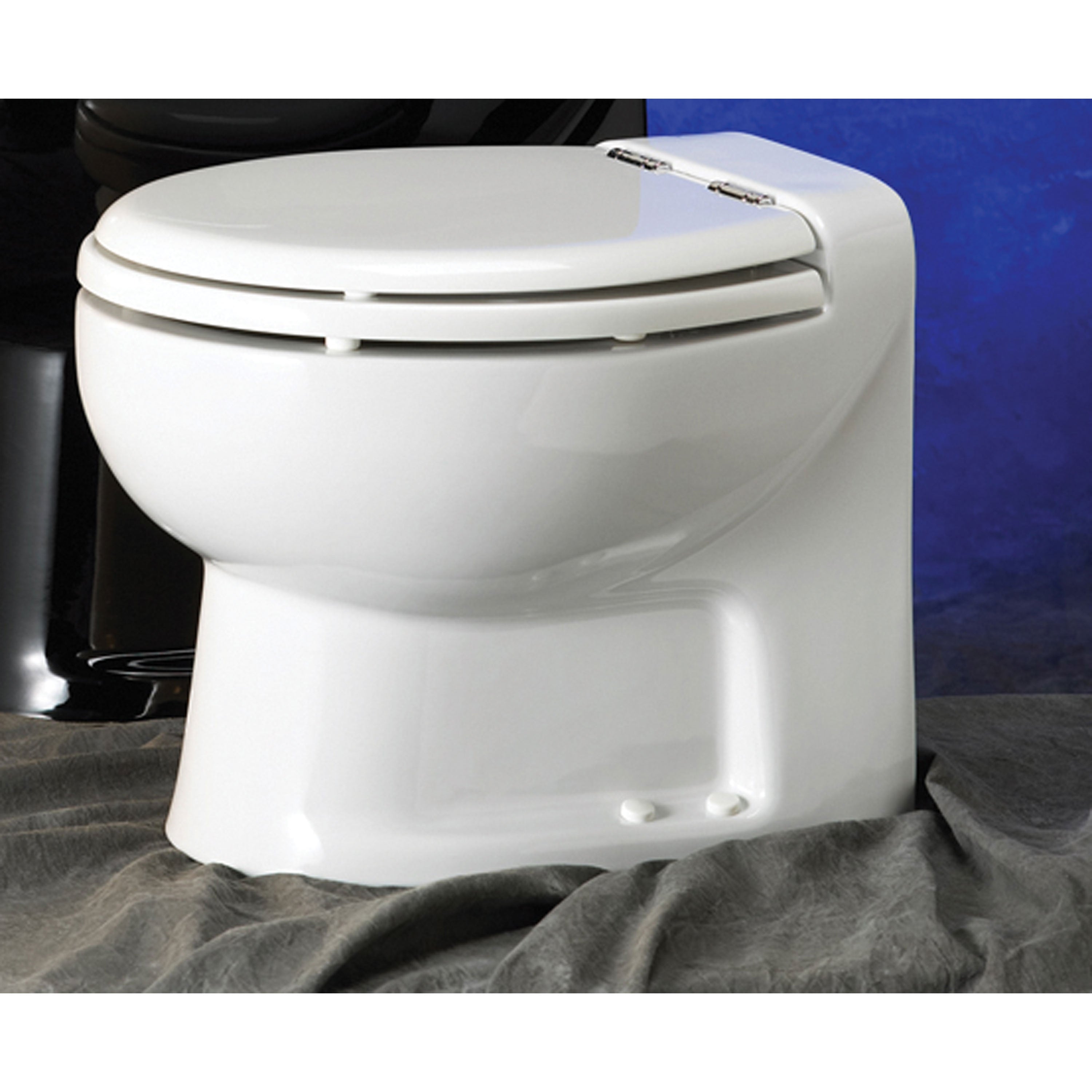 Thetford 38049 Tecma Silence 2 Mode 12V RV Toilet with Water Pump - Low, Bone