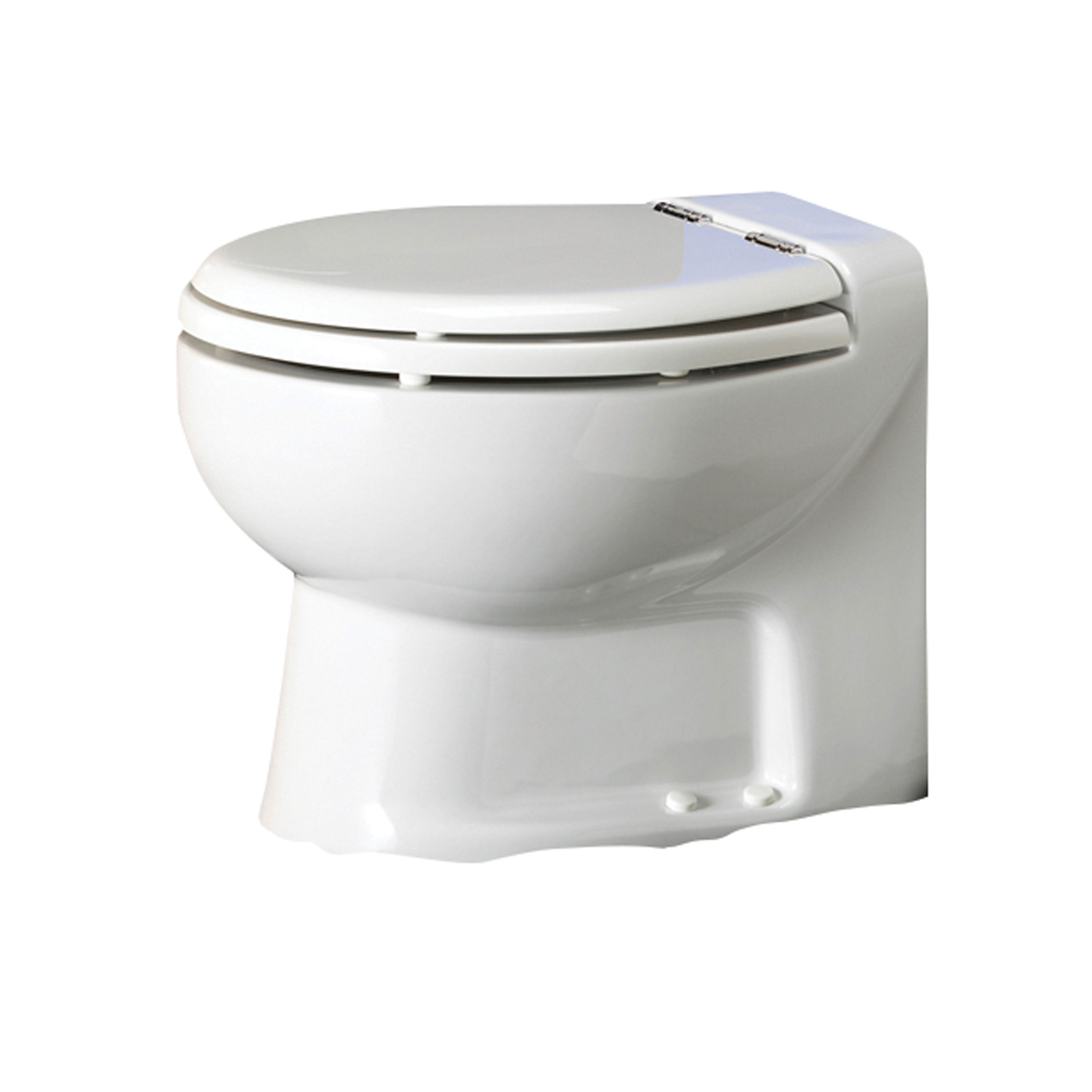 Thetford 38026 Tecma Silence 1 Mode 12V RV Toilet with Electric Solenoid - Low, White