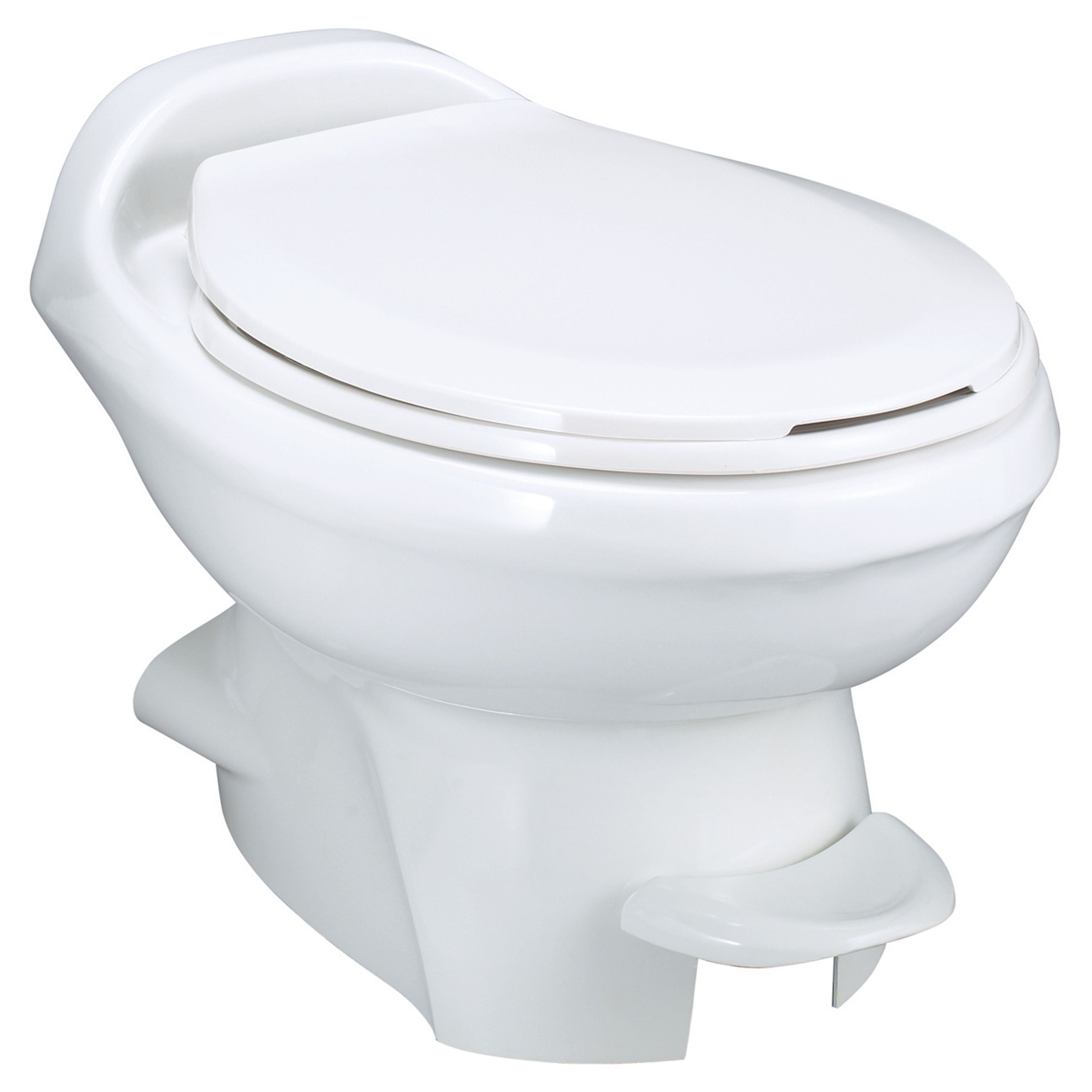 Thetford 34434 Aqua-Magic Style Plus Toilet with Water Saver - Low, White