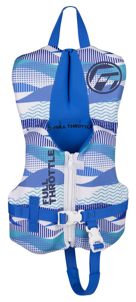 Full Throttle 142200-500-000-22 Infant Rapid-Dry Flex-Back Life Jacket - Blue