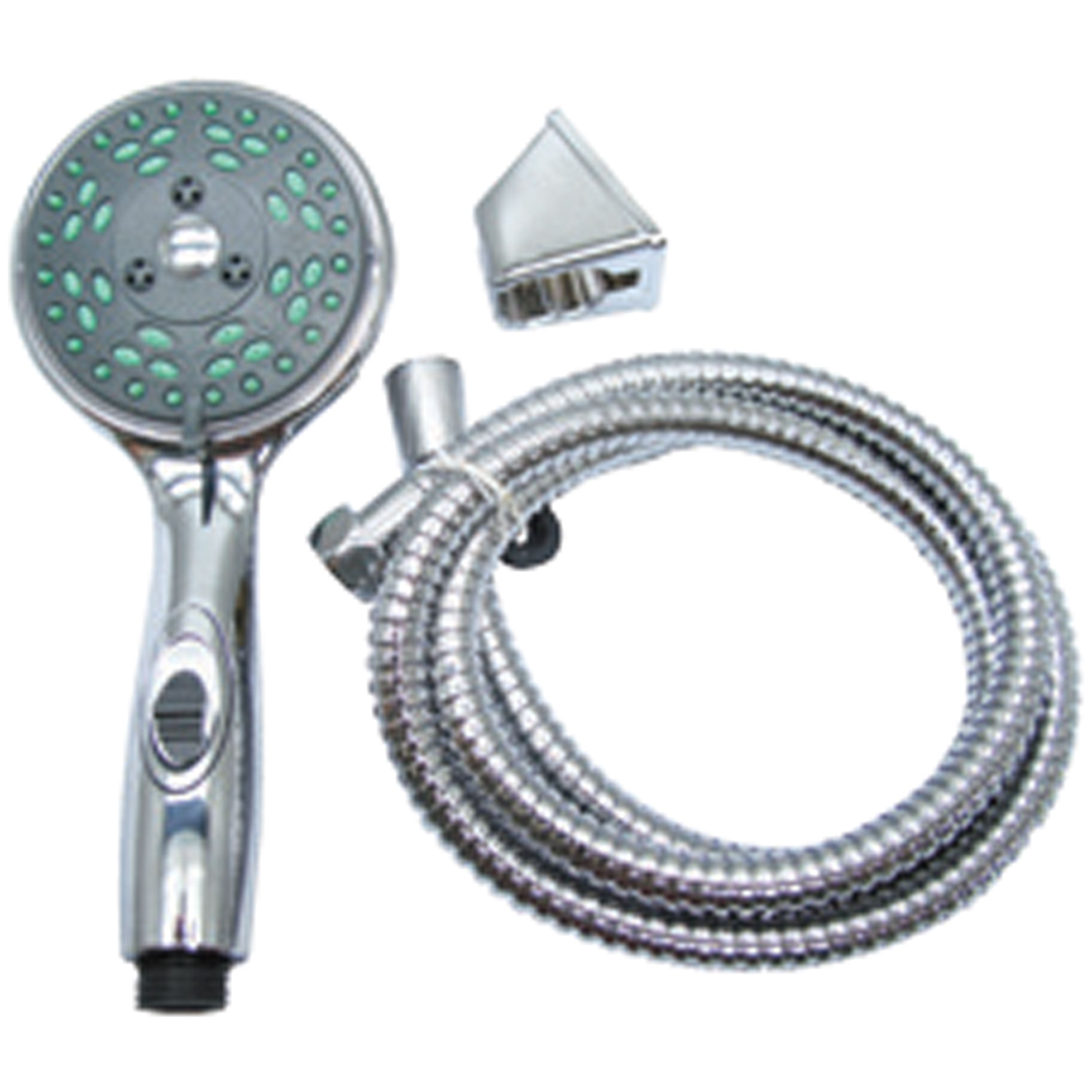 American Brass CRD-DX-APS80C RV Deluxe 5-Function Massaging Shower Kit With Pressure Assist And Water Saving Feature - Chrome