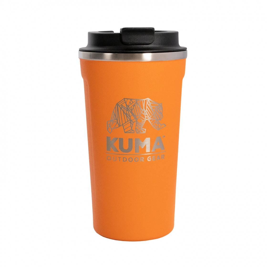Kuma KM-CT-ORG Coffee Tumbler - 17 oz., Orange