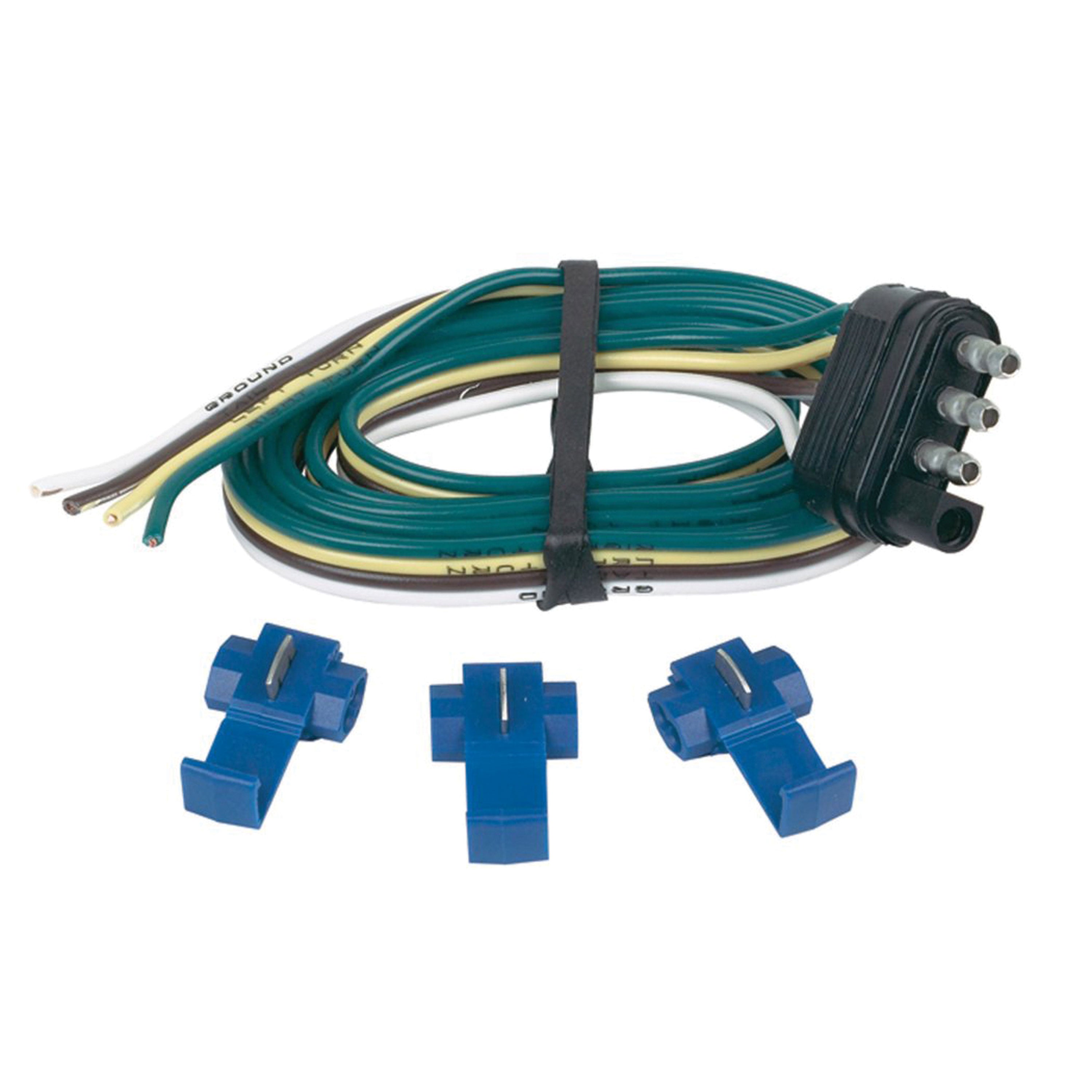 Hopkins 48125 4-Wire Flat Trailer End Kit - 48" Wires