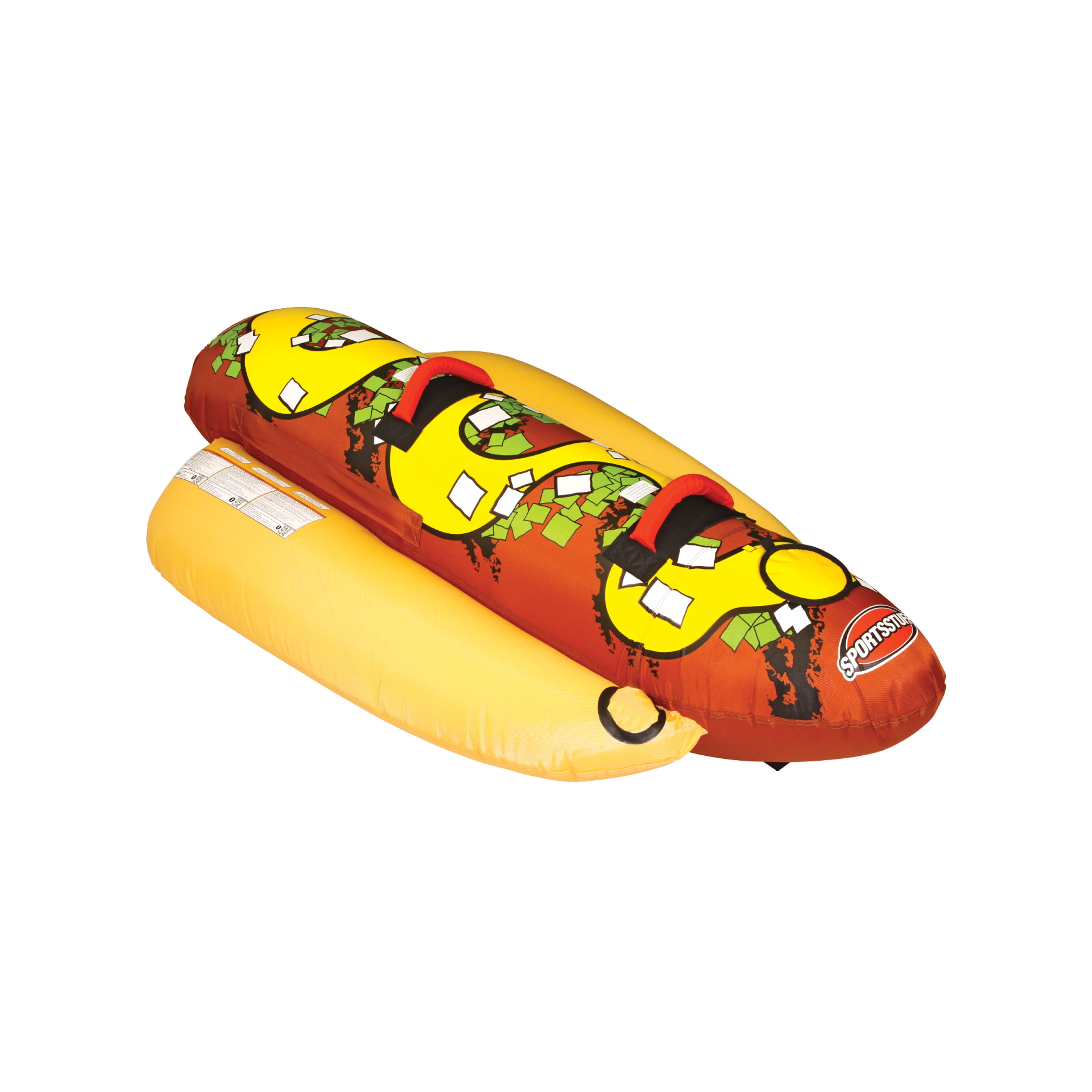 Sportsstuff 53-3060 Hot Dog 3 Inflatable Triple Rider Towable