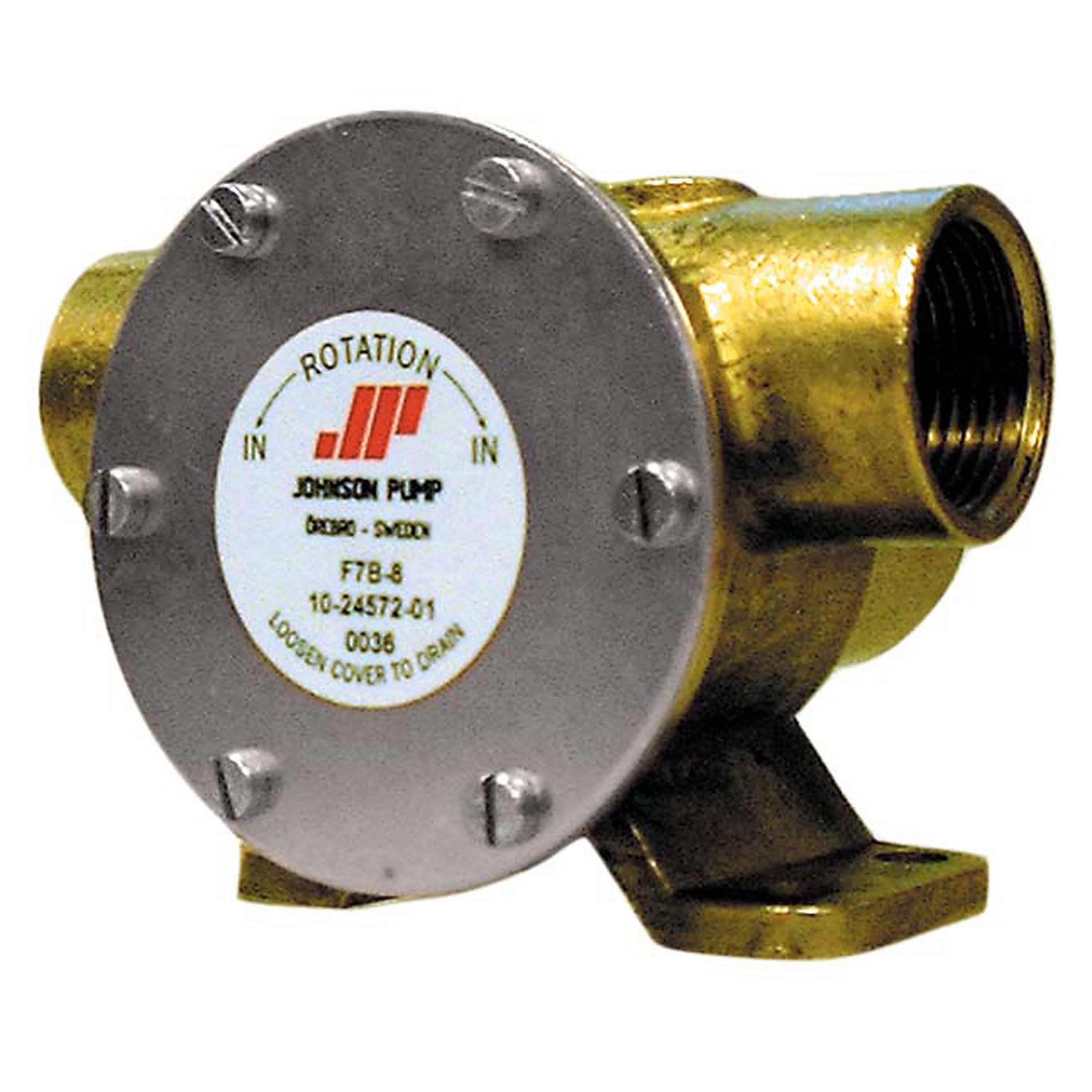 Johnson Pump 10-24569-51 Heavy Duty F35B-8007 Impeller Pump with Mechanical Seal - 3/8" NPT Ports