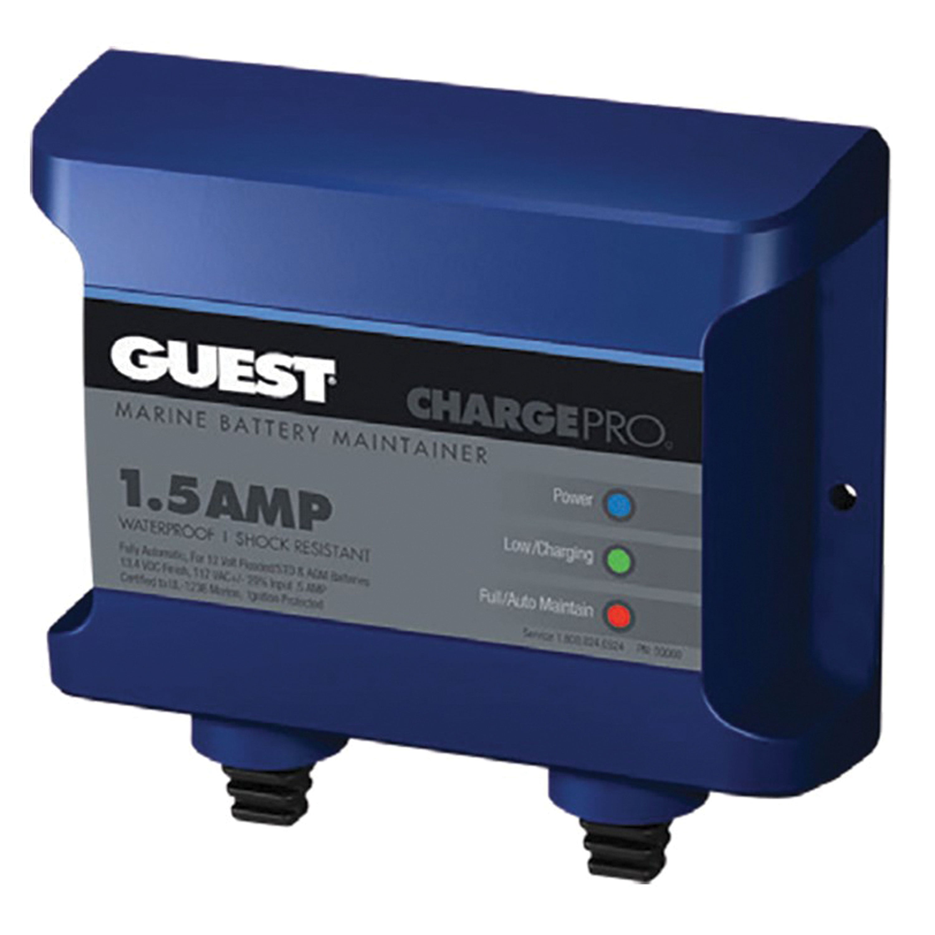 Guest 2701A Battery Maintainer - 1.5A, 1 Bank, 120V