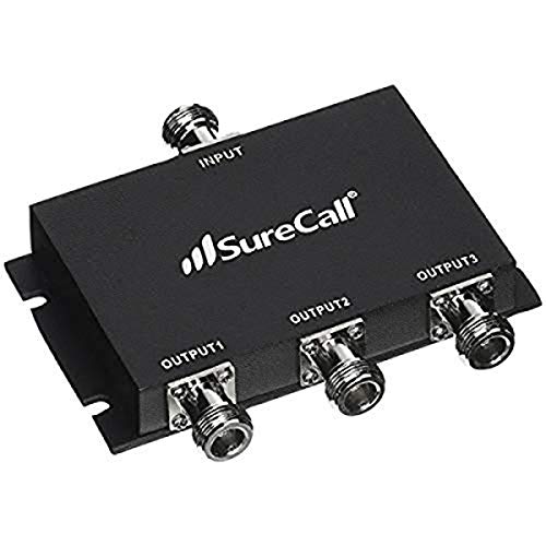SureCall Wide-Band 3 Way Splitter SC-WS-3