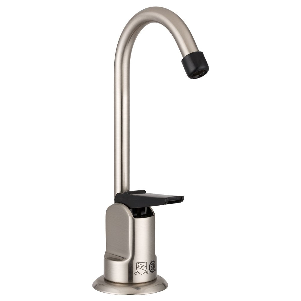 Dura Faucet | DF-DF350-SN | RV Drinking Fountain Faucet - Brushed Satin Nickel